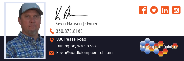 Kevin Hansen, Owner | Nordic Temperature Control